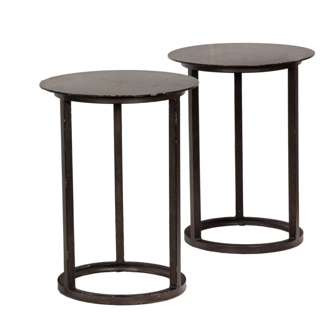 A PAIR OF RESTORATION HARDWARE