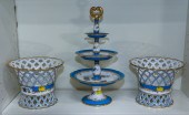 A PAIR OF RIHOUET PORCELAIN BA