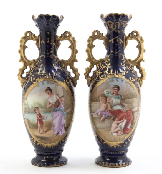 * A Pair of Royal Vienna Style