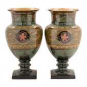 A Pair of Royal Bonn Pottery V