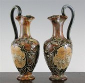 A pair of Royal Doulton stonew