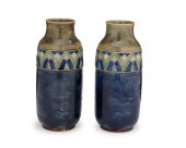 A PAIR OF ROYAL DOULTON POTTER