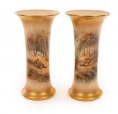 A pair of Royal Worcester wais