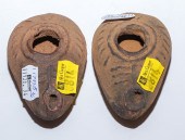 A PAIR OF SAMARITAN TERRACOTTA