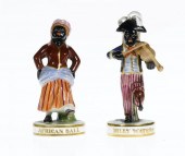 A PAIR OF SAMPSON HANCOCK FIGU