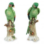 A Pair of Samson Glazed Porcel