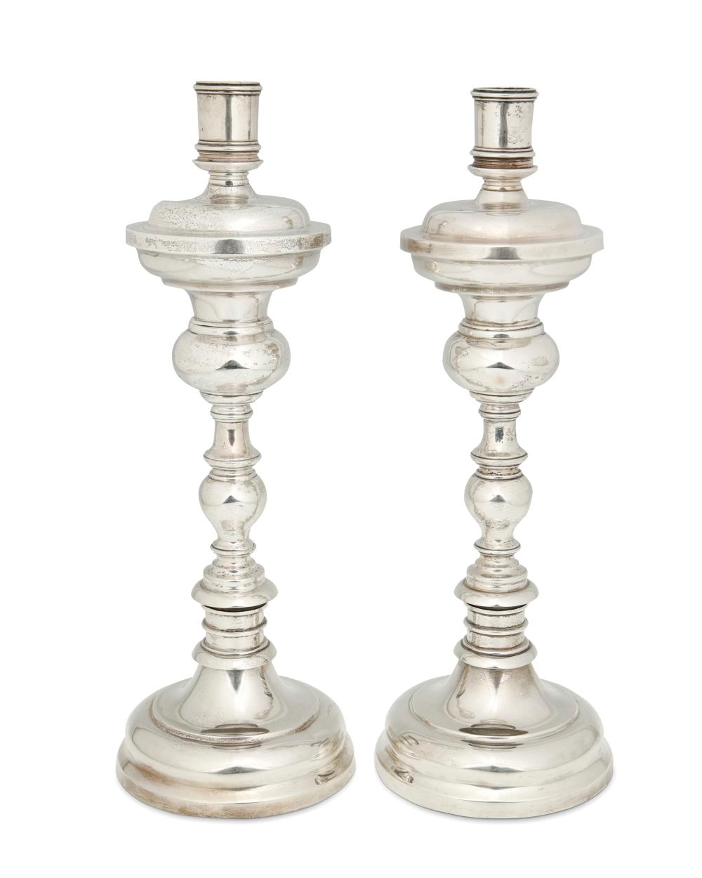 A PAIR OF SANBORNS STERLING