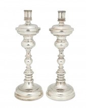 A PAIR OF SANBORNS STERLING SI