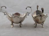 A pair of Scottish silver open