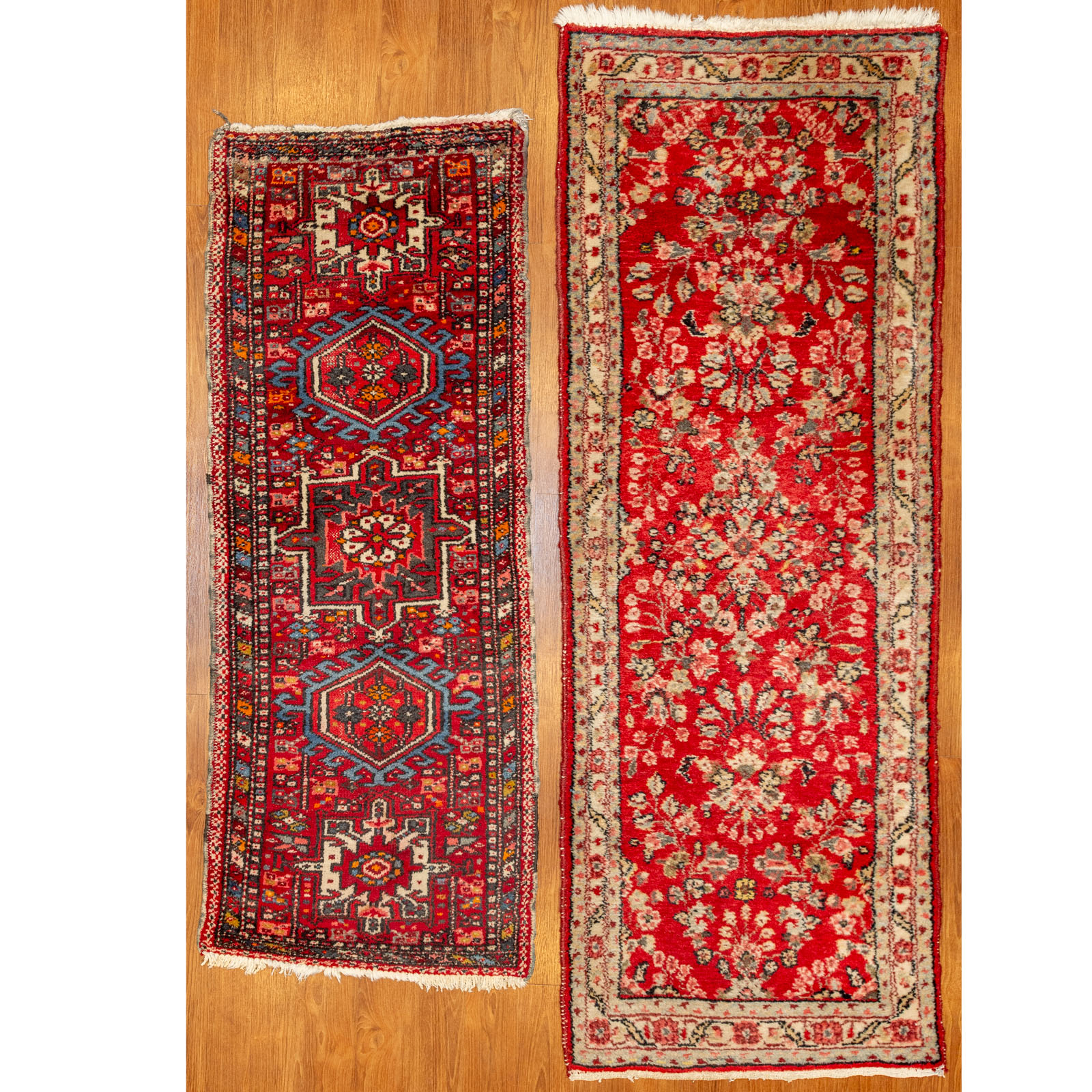 A PAIR OF SEMI-ANTIQUE PERSIAN