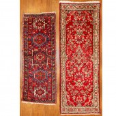 A PAIR OF SEMI-ANTIQUE PERSIAN