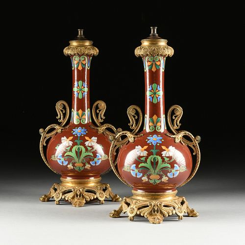 A PAIR OF SEVRES NEO-GREC STYLE