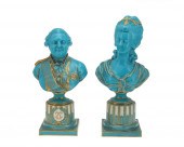 A PAIR OF SèVRES-STYLE PORCELA