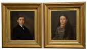A PAIR OF SIBLING PORTRAITSA P