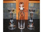 A pair of signed Simon Pearce