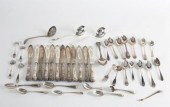 A pair of silver trefid patter