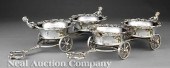 A Pair of Silverplate Wine Tro