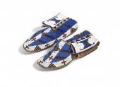 A Pair of Sioux Fully Beaded M