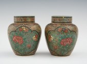 A Pair of Small Totai Ginger J