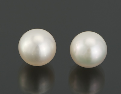 A Pair of South Sea Pearl