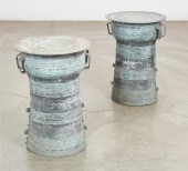 A PAIR OF SOUTHEAST ASIAN META
