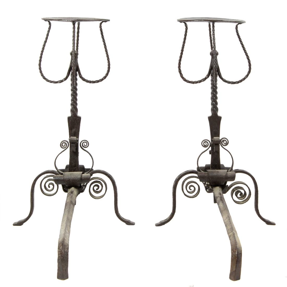 A PAIR OF SPANISH BAROQUE STYLE