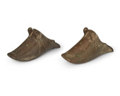 A PAIR OF SPANISH COLONIAL BRA