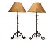 A PAIR OF SPANISH COLONIAL PRI