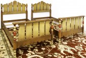A PAIR OF SPANISH REVIVAL DEL