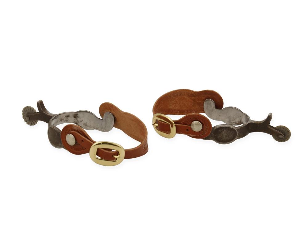 A PAIR OF SPURSA pair of spurs, 