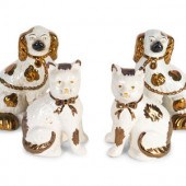 A Pair of Staffordshire Copper
