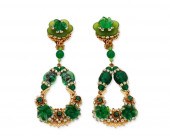 A PAIR OF STANLEY HAGLER EARRI