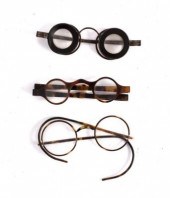 A pair of steel framed spectac