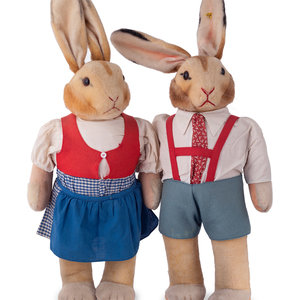 A Pair of Steiff Hansel and