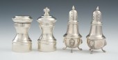 A Pair of Sterling Silver Salt