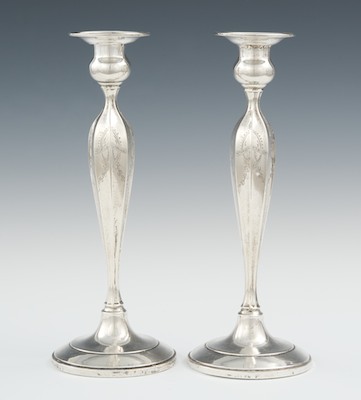A Pair of Sterling Silver Elegant