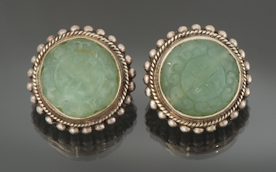 A Pair of Sterling Silver and