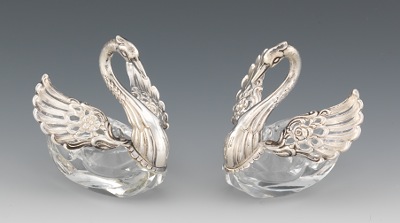 A Pair of Sterling Silver and