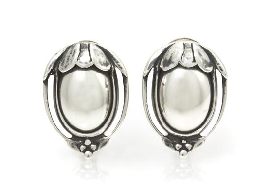 A Pair of Sterling Silver