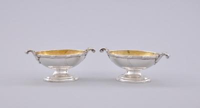 A Pair of Sterling Silver Master