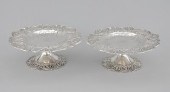 A Pair Of Sterling Silver Tazz