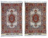 A PAIR OF TABRIZ AREA RUGSA pa