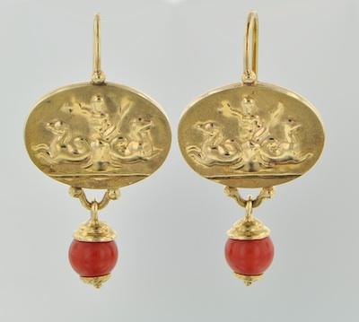 A Pair of Tagliamonte Gold and