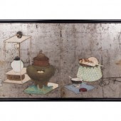 A Pair of Tea Room Panels
EDO