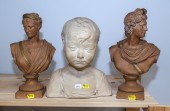 A PAIR OF TERRACOTTA CLASSICAL