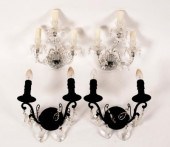 A pair of three-branch, three-