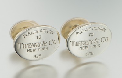A Pair of Tiffany & Co Silver