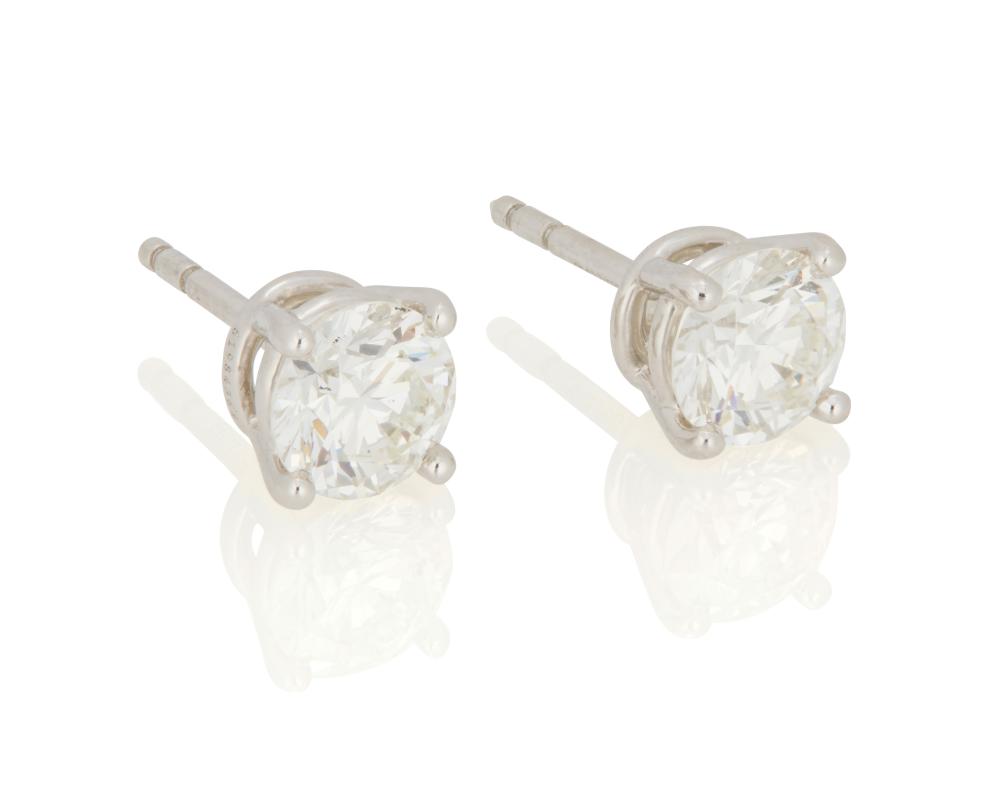 A PAIR OF TIFFANY & CO. DIAMOND