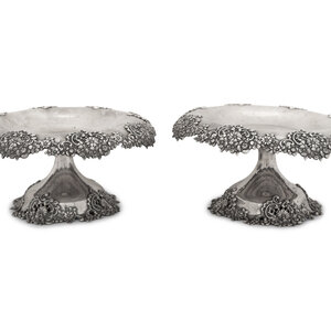 A Pair of Tiffany and Co. Silver