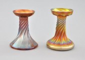 A Pair of Tiffany Favrile Glas
